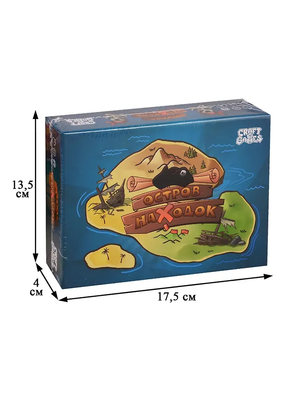 Игра Остров находок 12+, (Арт. ИН-3369) приключение, семейная, тактическая 2788787 — 2