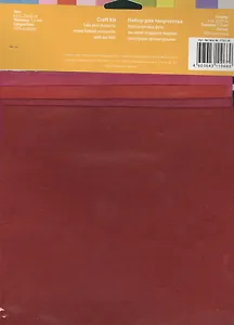 Набор листового фетра (FTN1-26) (4шт) (20х30см) (1,0мм) (упаковка)