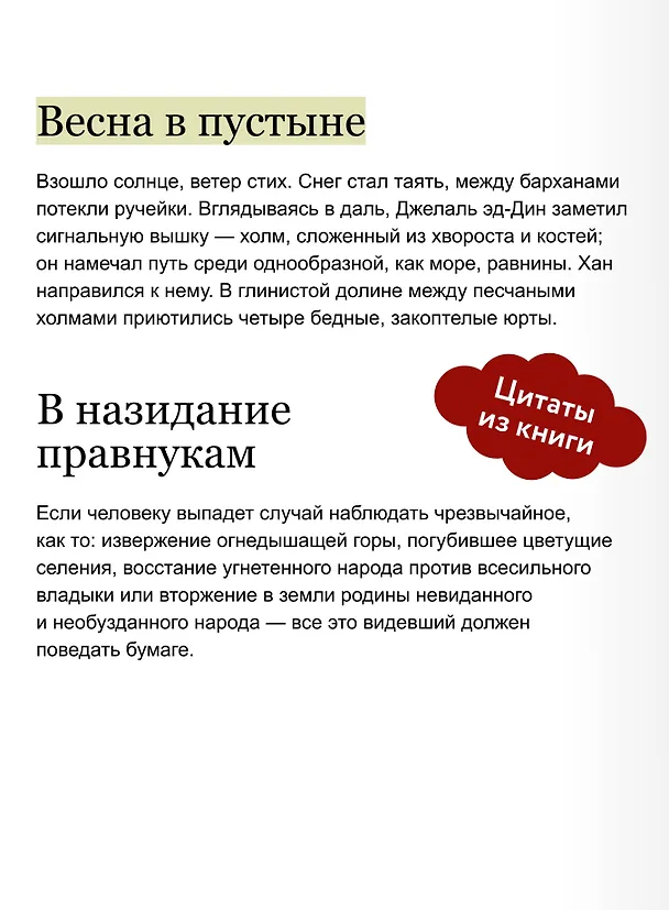 Книга Чингисхан. Вечные истории. Young Adult (Василий Ян) — 8