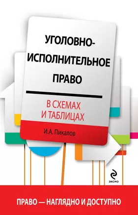 Уголовно-исполнительное право в схемах и таблицах — 2255069 — 1