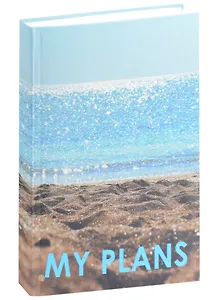 Ежедневник недат. А5 128л "Beach" интегр.переплет, лам.soft touch, офсет