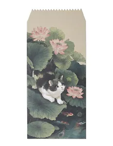 Конверт для денег "Гохуа. Коты" 5шт/упак