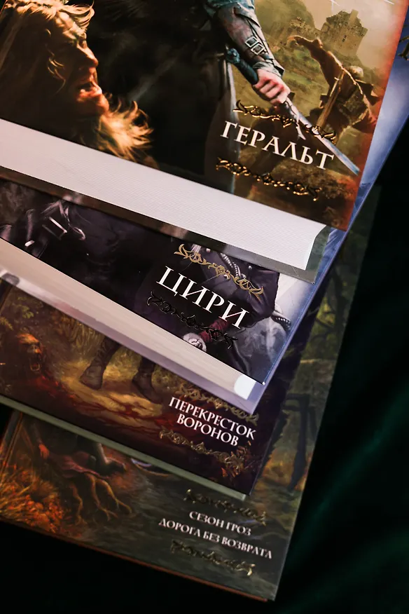 Книга Геральт. Цири. Сезон гроз. Дорога без возврата. Перекресток воронов (Анджей Сапковский) — 9