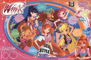 Пазл 160А 12499 Винкс ROCKS THE WORLD-Bloom (220х330) (5+) (коробка) 2361727