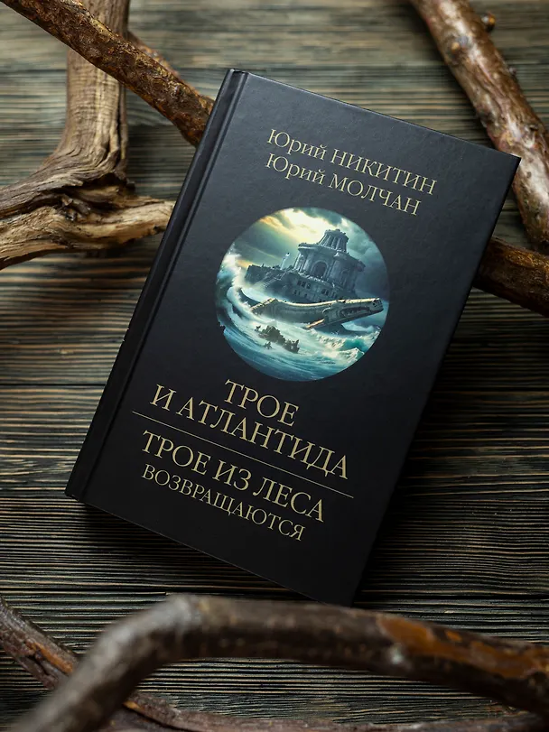 Книга Трое и Атлантида (Юрий Никитин) — 4