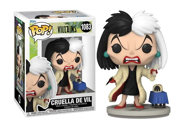 Фигурка FUNKO POP Disney: Villains- Cruella de Vil (1083) (FNK57349) 3132653 — 1