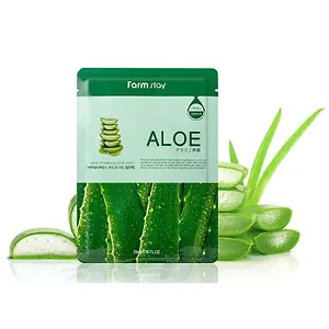 Корейская тканевая маска для лица маска с экстрактом алоэ (23 мл) (3782143)