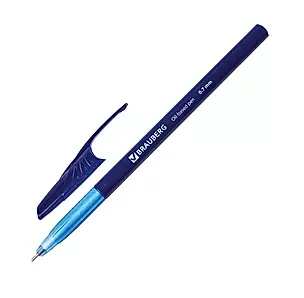 Ручка шариковая Brauberg, Oil Base, синяя 0,7 мм — 2937289 — 1