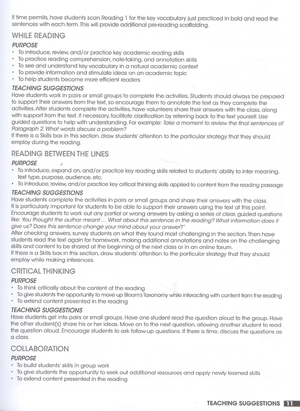 Книга Prism Reading. Level 1. Teacher's Manual (М. Льюис) — 5