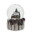 Фигурка декоративная в стеклянном шаре Домик, 3 варианта (4,5 см) — 3126889 — 3