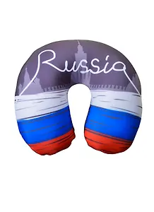 Подголовник-антистресс Россия (30х30х10) (B055)
