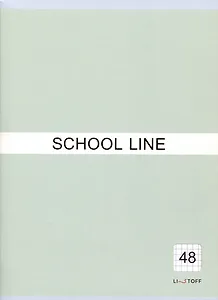 Тетради в клетку Listoff, "Basic line. Green", А4, 48 листов