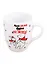 Кружка новогодняя Белый медведь (керамика) (300 мл) — 2829165 — 1