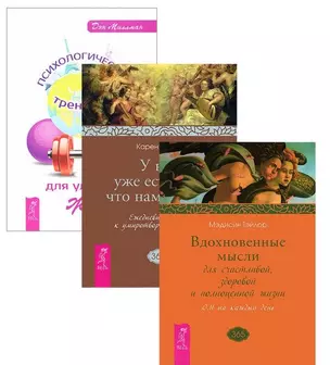 Психологический тренажер Вдохновен. мысли У нас есть все 3тт (компл. 3 кн.) (1833) (упаковка) — 2581329 — 1