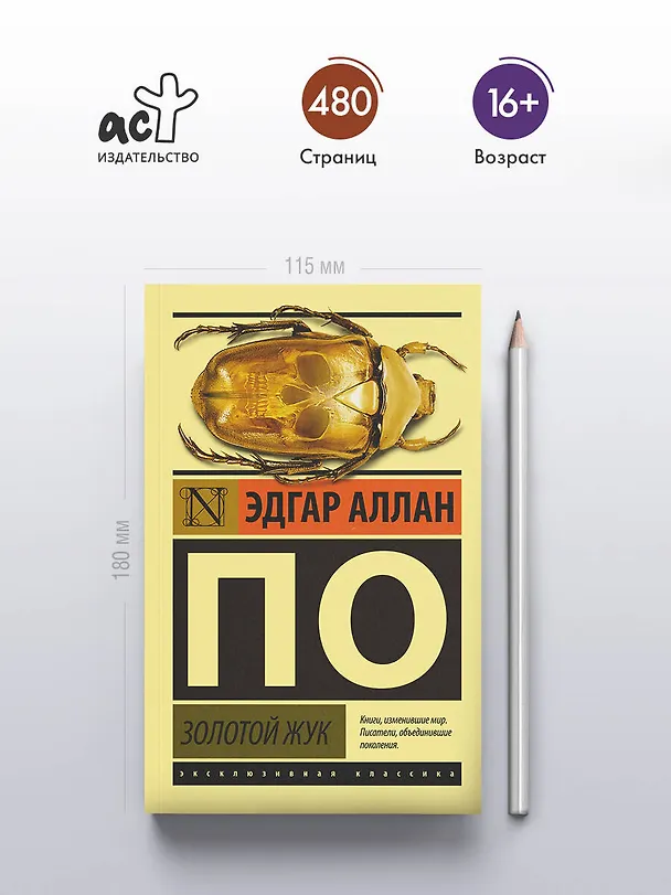Книга Золотой жук (Эдгар По) — 6