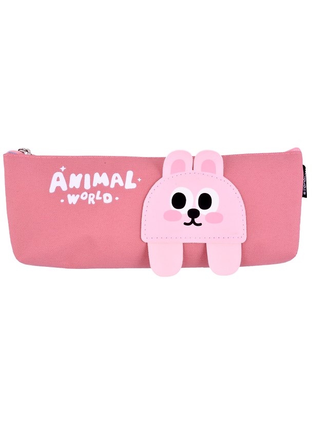 Пенал на молнии с лапками Animal World  (ПВХ) (23,5х8) 2848376 — 1