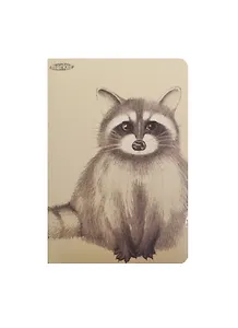 Тетрадь в клетку Marker Arte, "Еноты", 40 листов, в ассортименте