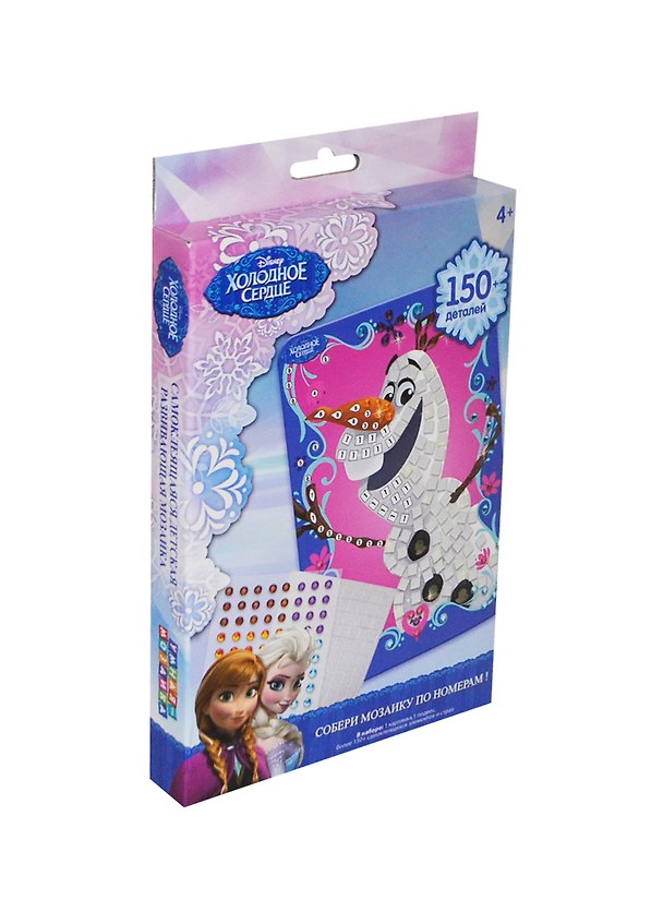 Оригами Orb.Disney/Дисней Frozen™ Мозаика-сингл Олаф" 150+ эл.арт.00430" 2441825 — 1
