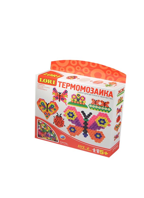 Набор для детского творчества, Термомозаика, Lori, Бабочки 2415432 — 1