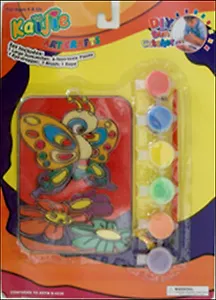 Витраж Бабочка с цветами (2514) (блистер)