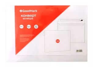 Конверт С4 (229*324) 25шт 90г, силик.лента GoodMark — 3030001 — 1