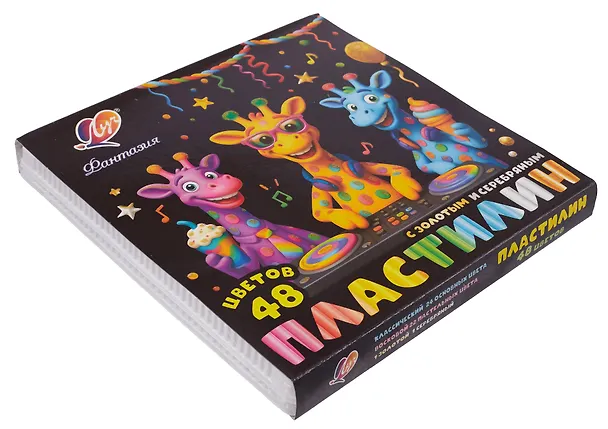 Пластилин «Фантазия», 48 цветов, 636 г, Луч 3154366 — 2
