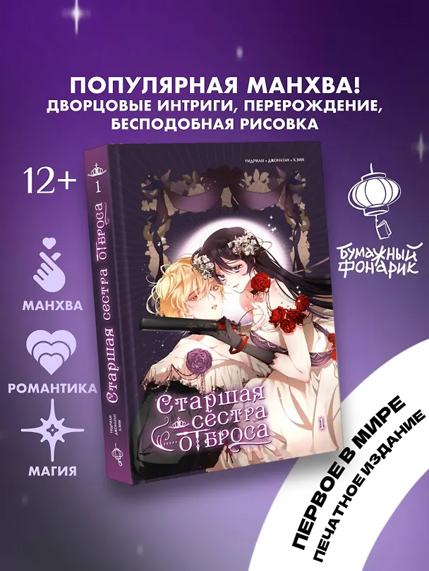 Старшая сестра отброса. Том 1 (Вторая жизнь мерзавки / Second life of a trash princess). Манхва 3097547 — 5