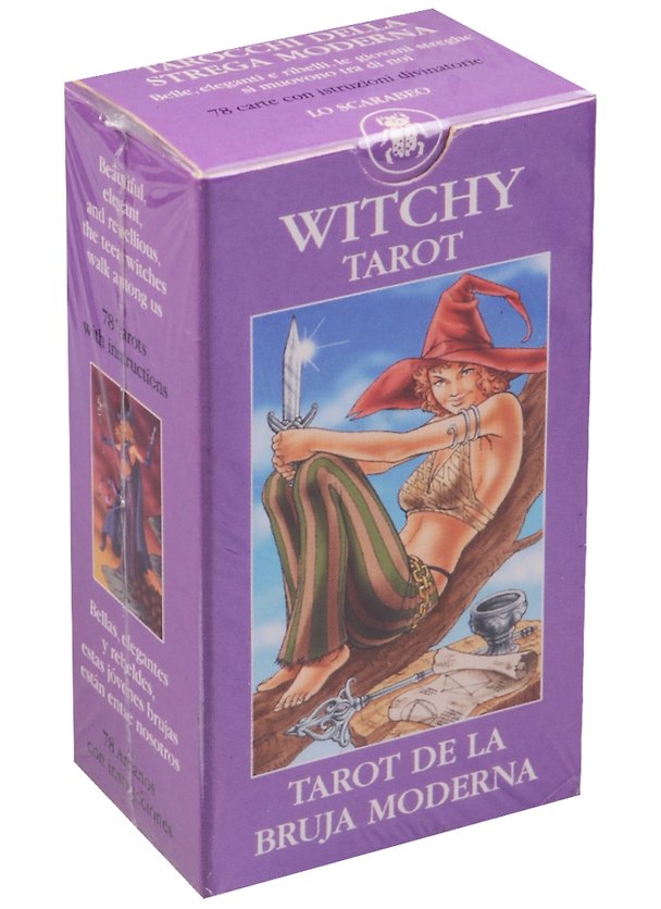 Книга Таро Аввалон, Мини.WITCHY TAROT.Таро Ведьм MD11(Руководство и карты) () — 1