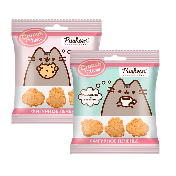Pusheen печенье фигурное в пакете, 20г 3021026 — 1
