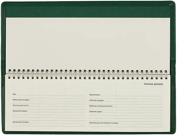 Планинг недат. 56л "Joy Book" Заколдованный лес, настольный, иск.кожа 7Б, скругл.углы, съемный тонир.блок, тисн.фольгой, евроспираль, офсет 2993853 — 5