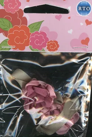 Украшение пришивное розочка 15+35 (DCL-2) (упаковка) 2368153