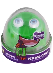 Игрушка-лизун «Светится зеленым», Nano Gum