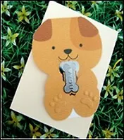 Закладка для книг и открытка (KBS-120) (Мир Бижу)