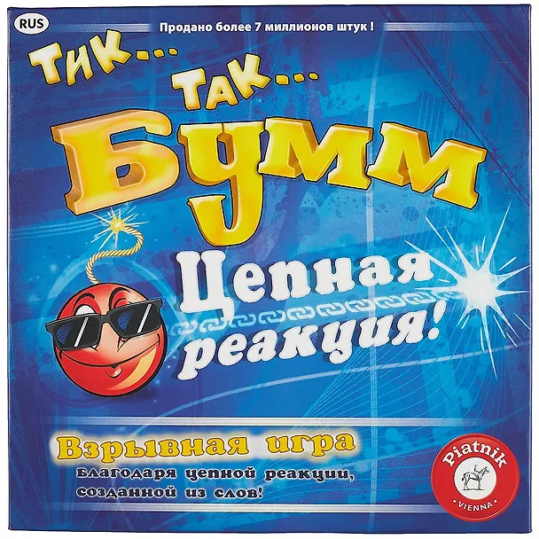 Игра настольная Piatnik Тик Так Бумм цепная реакция 795299 2783270 — 2