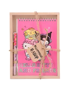 Скетчбук А5 60 листов "Куроми" + ручка шариковая синяя