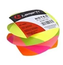 Блок-куб 85*85 500л. проклеенный, спираль, неон, LAMARK