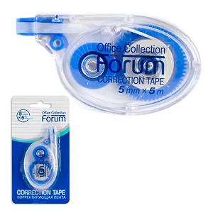 Корректор лента 5мм*5м, блистер, FORUM Office Collection