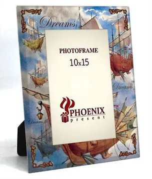 Фоторамка, Феникс Презент, Корабль 16*20см(10*15см) стекло 321977