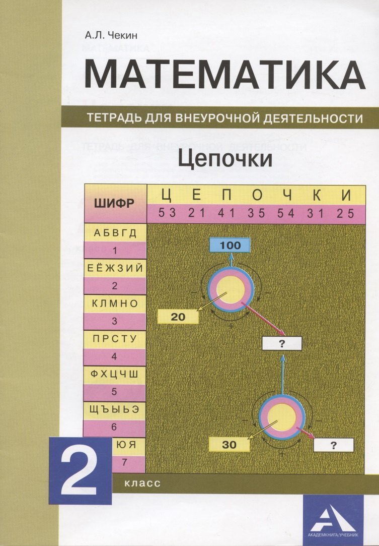 

Математика. 2 класс. Цепочки. Тетрадь для внеурочной деятельности