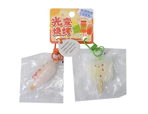 Брелоки парные Азиатские снеки (Корн-дог) (ПВХ) (4,7х4,5) (12-34804-202508-XP34) 3124857