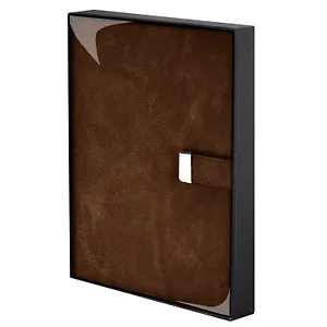 Ежедневник недат. А5+ 160л 170х245 "Шеврет" бронзовый, иск.кожа, мягкий переплет, съемная обл., офсет, ляссе, подар.карт.коробка