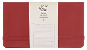 Планинг недат. 64л "Joy Book" имбирный пряник, карманный, иск.кожа 7Б, скругл.углы, тонир.блок, резинка, офсет, ляссе