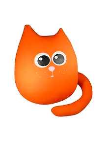 Игрушка-антистресс Кот Огонек (30х24х20 см) (A171)