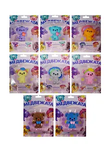 Игрушка Pet Zoo Медвежата (PTZ-036) (в ассорт.) (4+) (блистер)