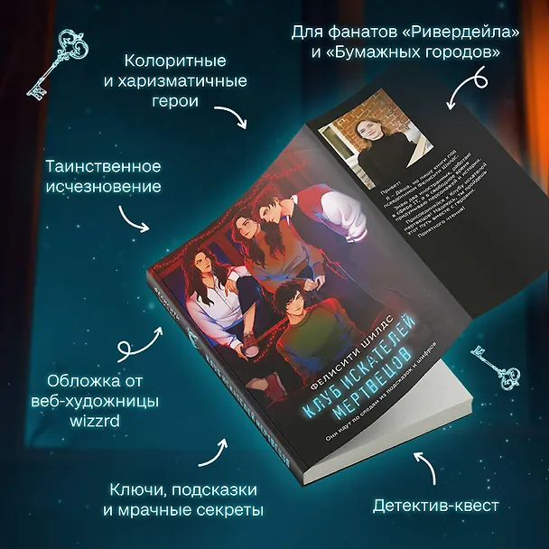 Книга Клуб искателей мертвецов (Фелисити Шилдс) — 6