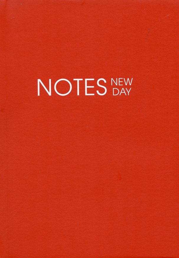 Тетрадь общая «New day. Красный», 120 листов в линейку, А5 - Listoff 2973642 — 1