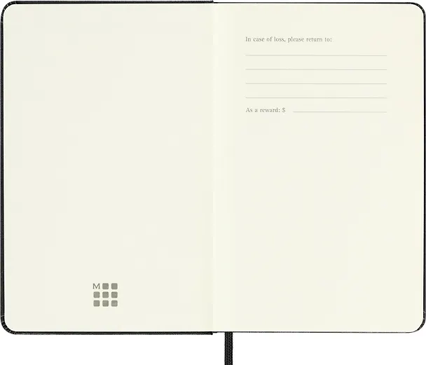 Записная книжка «Classic Pocket» А6, 96 листов в точку, черная, Moleskine 242493 — 4