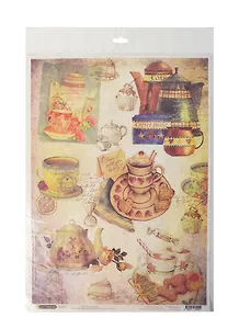 Рисовая бумага для декупажа Craft Premier Чайная церемония (28,2х38,4см) (25 г/м)