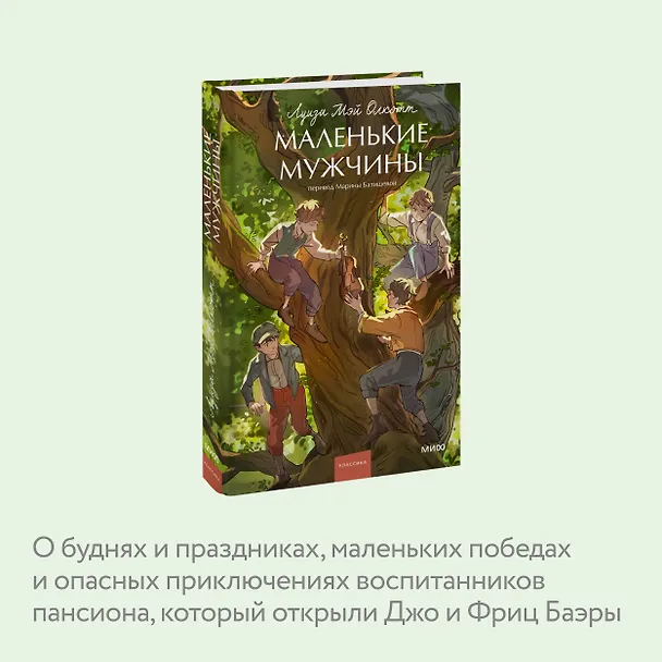 Книга Маленькие мужчины (Луиза Мэй Олкотт) — 9