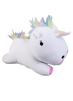 Игрушка-подушка Радужный единорог (белый) (41см) (KW178-000034) 2638415